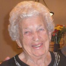 RUBY GLADYS SALOMIE MCCALDER (WARNER)  Obituary pic