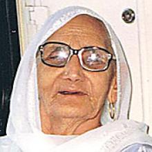 WARYAM KAUR SINGH (1917 - 2008)  Obituary pic