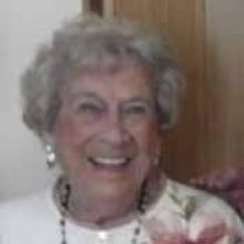FRANCES MARY HYSLOP  Obituary pic