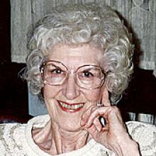 THORA MCCAINE (PETERSON)  Obituary pic