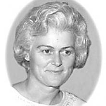 ELIZABETH (BETTY) PARSONS  Obituary pic