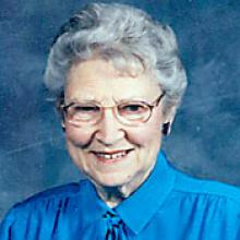 MARJORIE JACOBSEN (COLLICUT)  Obituary pic