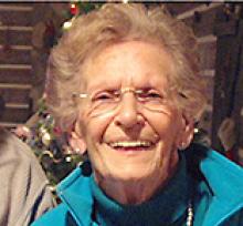 VIOLA (VI) FLORENCE BARKER (MCLENNAN)  Obituary pic