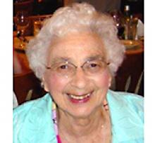 BETTY MCGREGOR  Obituary pic