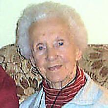 EVA LILLIAN DERBY (CROSS) 1916-2008  Obituary pic