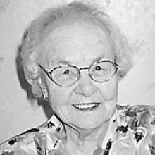 NORA ADAMS  Obituary pic