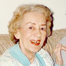 ISABEL ROLFE  Obituary pic