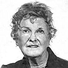 FRANCES MARIAN NICHOLSON  Obituary pic