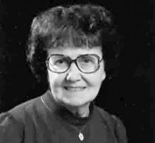 MARGARET BRAUN  Obituary pic