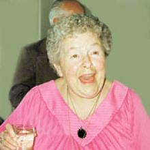 ALBERTA WUCKERT  Obituary pic