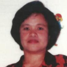 BEATRIZ LIGSAY ESTIMADA 1950-2012  Obituary pic