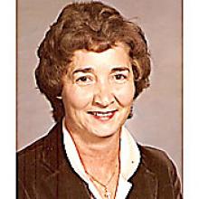 ALINE LAVERGNE (HEBERT)  Obituary pic