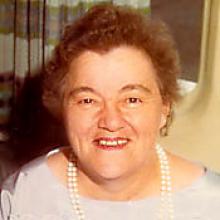NORA OXBY (HALL)  Obituary pic