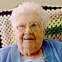 OLIVE ANNIE ROBINSON  Obituary pic