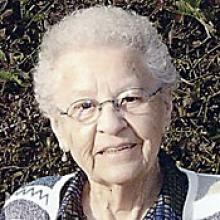 GERTRUDE BOWLER  Obituary pic