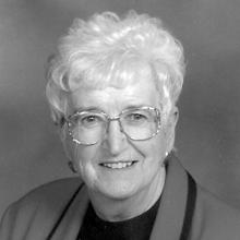 FRANCES SANDERSON Obituary pic