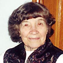 MARY BAHRY  Obituary pic