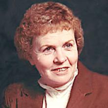 AUDREY JACQUELINE MCGREGOR  Obituary pic