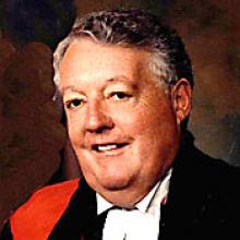 THE HONORABLE CLIVE MILLER, L.L.B.  Obituary pic