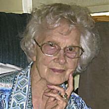 SARAH ELLEN BEDBROOK  Obituary pic