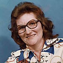 RUBINA JEAN SMITH  Obituary pic