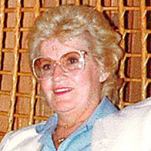 DORIS AUGUSTA MARIE PEELER (RAMGREN)  Obituary pic