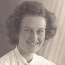 GLADYS HILDEBRAND  Obituary pic