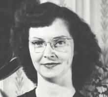 FLORENCE LILLIAN McVICAR Obituary pic