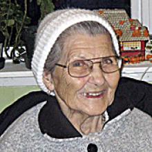 EVA DISBROWE (COMBER)  Obituary pic
