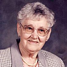 RUTH MYRTLE CAISTER  Obituary pic