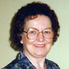 RUTH ELAINE NANSON -  Obituary pic