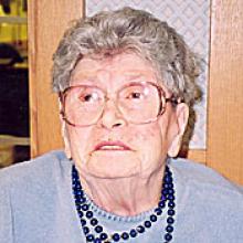 HILDA KELM  Obituary pic