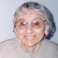HELEN BERNICE BORSH  Obituary pic