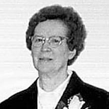 SOEUR MARIE-MARTHE RUEST (SOEUR MARGUERITE-MARIE)  Obituary pic