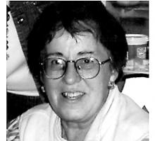 SARAH MCDOUGAL  Obituary pic