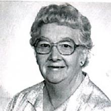 ROSALIE (PEGGY) MORGAN  Obituary pic