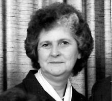 BERNICE EDNA BAUER  Obituary pic
