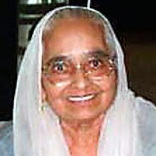 BHAJAN KAUR HUNJAN  Obituary pic