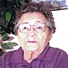 LOUISE HODGSON  Obituary pic