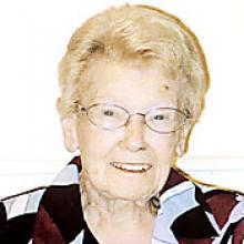 E. VIOLET HAZLE  Obituary pic