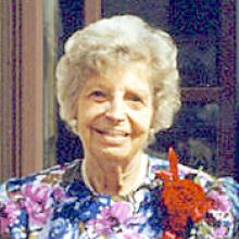 EDITH RUTH HODGKINSON  Obituary pic