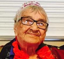 GERTIE BERTHA LAVALLEE (RICHARD)  Obituary pic