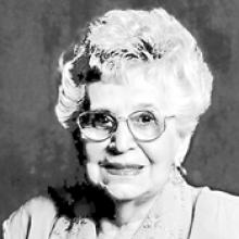 BERTHA (BETTY) DALL  Obituary pic
