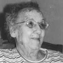 MARTHA GEORGINA (FERNE) BAIN -  Obituary pic