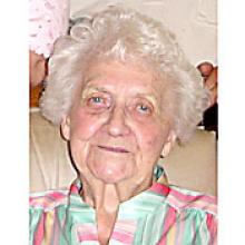 VERA EILEEN BACK  Obituary pic