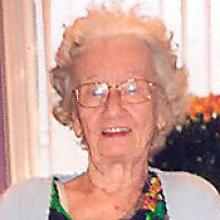 FLORENCE ELMA ALLAN  Obituary pic