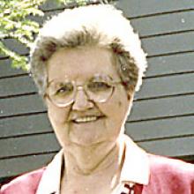 FRANCES LOUISE SPICE  Obituary pic