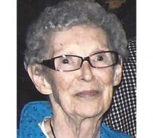 FLORENCE LILLIAN McVICAR Obituary pic