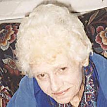 LAURA ALTA BEATRICE HALLETT (JORDAN)  Obituary pic