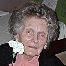 FLORENCE SIGRIDUR BURKE (SOLVASON) -  Obituary pic